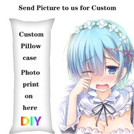 MR DIY Custom Made Anime Dakimakura Hugging Body Pillow Case Be