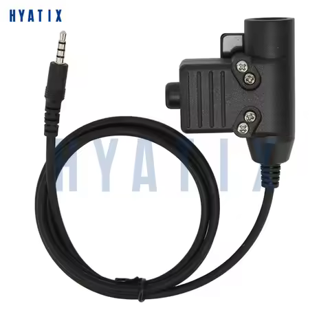 3.5MM Jack Headset Cable Plug U94 PTT Adapter Connector for Cellphone Mobile Phone