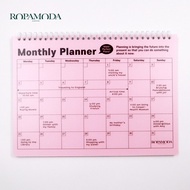 Ropamoda สมุดโน้ต เกาหลี Ropamoda PP monthly planner รุ่นขายดี แพลนเนอร์ Made In Korea