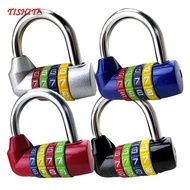 [Bilibili1] 4 Digit Combination Padlock Number Lock Multifunctional Password Padlock for School Gym 