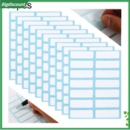 {BIG}  168Pcs Self-adhesive Labels Blank Name Number Sticker Student Office Stationery