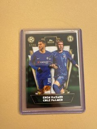 TOPPS Deco 24/25 Then & Now Eden Hazard & Cole Palmer /99 Card