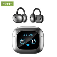 HTC NE32 AI แปลหูฟัง หูฟังใหม่บลูทูธ 6.0 ชุดหูฟัง มัลติฟังก์ชัน หูฟังแบบสปอร์ต หน้าจอสัมผัสระบบไฮไฟ 