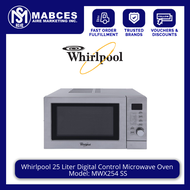 Whirlpool 25 Liter Digital Microwave Oven MWX254 SS