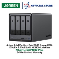 UGREEN NASYNC DXP4800 PLUS 4BAY WITH INTEL 8505 5CORE 4.40GHZ 8GB NAS DISKSTATION
