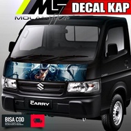 Decal Sticker Striping Variasi Kap/Kabin New Suzuki Carry Pickup - Decal Kabin Depan New Suzuki Carr