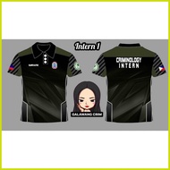✹ ─ ✮ ↗ Cotomized  NAME Criminology Polo Shirt Criminology Shirt for Men with Surname Full Sublimat