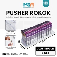 Pusher Rokok 6 Set / Tempat Rokok / Rak Rokok Akrilik Best Quality