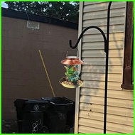 Solar Wild Bird Feeder Yard Bird Feeders with LED Light Solar Garden Light for Yard Outside Outdoor 