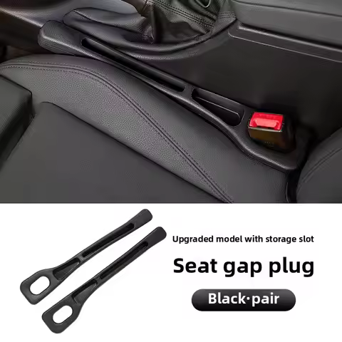 2PCS Car Seat Gap Filler Between Seats Crevice Box Bog Interior Decoration Auto Accessories For Volv