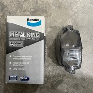 BENDIX METAL KING TITANIUM DISC BRAKE PAD REAR PROTON EXORA BOLD TURBO PREVE SUPRIMA DB1999MKT