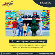 [Siam Express] Lego Wonderland - 2D1N Legoland Malaysia Package - For 1 pax Price - (Redeem in Store)
