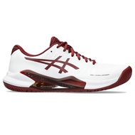 ASICS GEL-CHALLENGER 14 Men's Tennis Shoes White Red 1041A405-100 23FWO [Happy Shopping Network]