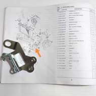 YAMAHA LC 135 BRACKET 2 THERMOSTAT HOLDER ( BDK-E244F-00 )