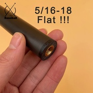 {UU61} Pure Carbon Fiber Billiard Shaft 11.8mm/12.4mm/12.8mm Tip OD Customized Pool Cue Shaft Front