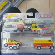 hot wheels MG metro 6r4 hw rally hauler