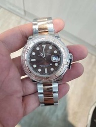 【已交流】勞力士 126621 ROLEX 粉紅遊艇 玫瑰金 巧克力面 遊艇 Yacht-master