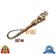 Barang antik cambuk cemeti semar 147 cm bahan kuningan