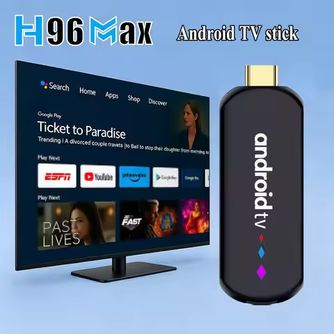 H96 MAX Android TV Stick Amlogic S905L3 with 3D 4K HDR 2.4G 5G wifi6 8GB 16GB Voice Remote