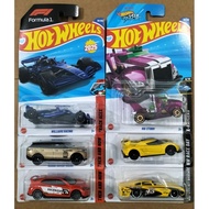 Hot Wheels basic 2025 E Case F1 Koenigsegg Honda Porsche Ford toy model car