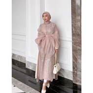 Aura Label - Florence Dress Nude