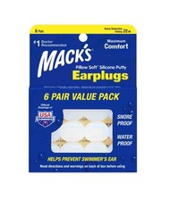 [美國直送]Mack's 軟質矽膠耳塞