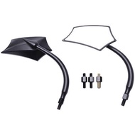 1 PAIR Motorcycle Chopper Side Mirror CNC5 ARC
