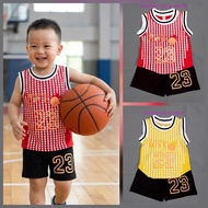 Set Sleeveless Print sporty number for boys BL089