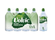 (原箱優惠) Volvic 法國天然礦泉水1L x 12 (平行進口)
