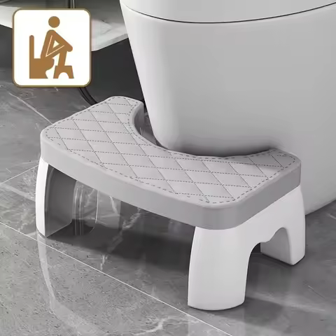 1 PCS Toilet Squat Stool Removable Non-slip Toilet Seat Stool Portable Squat Stool Home Multifunctio