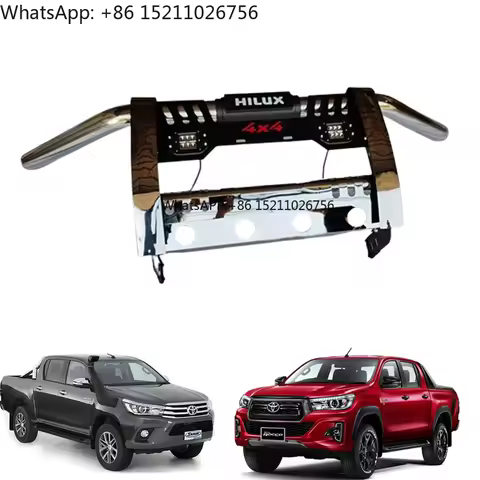 Customized Stainless Steel Single Tube Elegance Nudge Bar Bumper Bull Bar for Toyota Hilux Revo Rocc