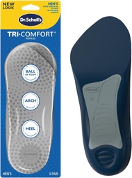 620Dr. Scholls Dr. Scholl’s Tri-Comfort Insoles // Comfort for Heel Arch and Ball of Foot with Targe