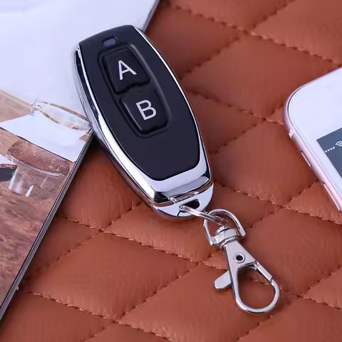 Gate Remote Control Switch Relay Receiver 1CH Controller DC12V Wireless Remote Control for Gate LED 