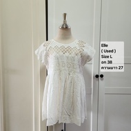(Washable Never Worn) Elle Size L (38-27) US6 Shirt