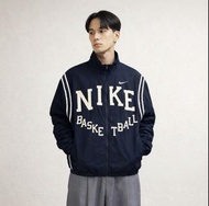 Nike Basketball Jacket 美式復古防水立領風衣外套