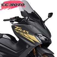 2pcs For Yamaha TMAX 500 530 560 Motorcycle Scooters Waterproof Sticker Body Shell Decal Protector Fairing Emblem