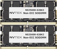 32GB (2X16GB) DDR4 3200MHZ PC4-25600 Non-ECC SODIMM KIT NVTEK Laptop AIO PC Computer Memory