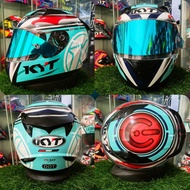 KYT R10 AQUAMARINE ORIGINAL KYT