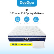 ( Free Shipping ) DeeDoo S1 King / Queen / Super Single / Single Size Euro Top Inner Coil Spring Mat