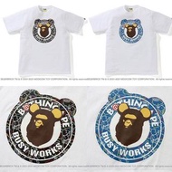 預訂 BAPE x BE@RBRICK 🇯🇵 本週六新作 MEDICOM TOY BE@RBRICK CAMO BE@R BUSY WORKS TEE
