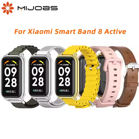 Strap For Xiaomi Smart Band 8 9 Active Bracelet Mi Band 8 Active Strap Watchband Correa Wrist Strap 