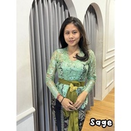 Ringgit glossy Metallic Kebaya