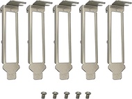 BestParts 5pcs Generic Low Profile Brackets for Intel E1G44ET E1G44ET2 I340-T4 I350-T4 HP NC365T DEL
