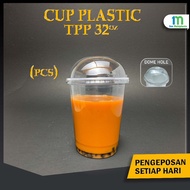 32 oz 50pcs Cup Plastik Brand TPP Thailand Gelas Plastik Drinking Water Big Size