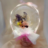 夢幻花園氣球波波球黏土人偶