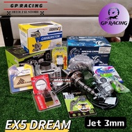 Ultimate Combo Ex5 Dream Racing Jet 3mm crankshaft with Head Block TAIKOM, ESPADA, ARATA "GP RACING"