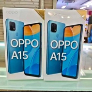 Hp Oppo a15 ram 3/32gb. Baru. garansi resmi oppo di seluruh Indonesia