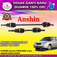 Hyundai Accent 1999-2005 1.5 Auto ANSHIN JAPAN Drive Shaft