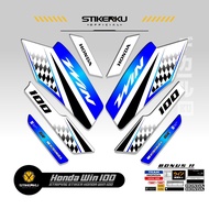 HONDA STRIPING WINHONDA 71 MOTIF/ WIN 100 STICKER/ WIN STICKER/ STICKER/ STREPING/ STIPING/ STRIPING