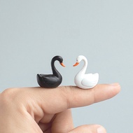 Love Black and White Swan Series Cartoon Doll Doll Decoration